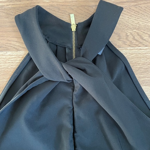 Black Twist Halter Dress - Picture 6 of 9